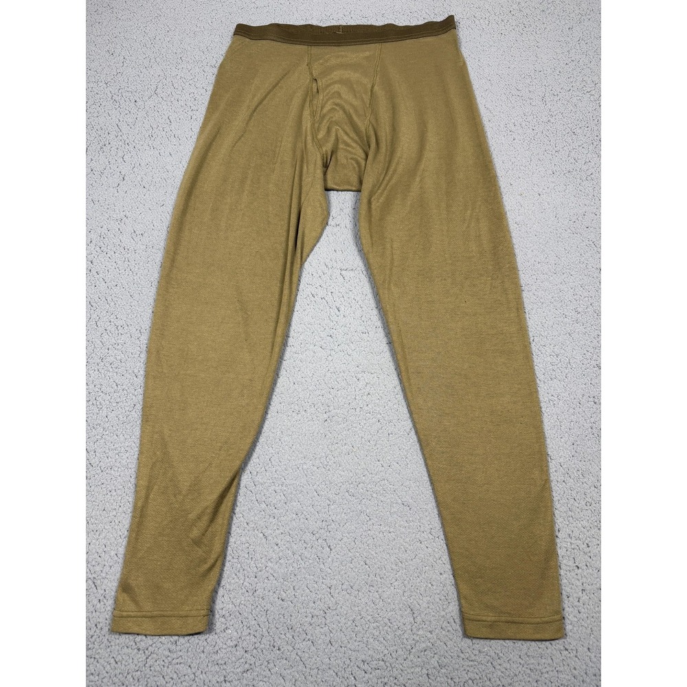 ORC Industries L1 Long‎ Johns Mens L Brown Thermal Base Layer Pants Underwear